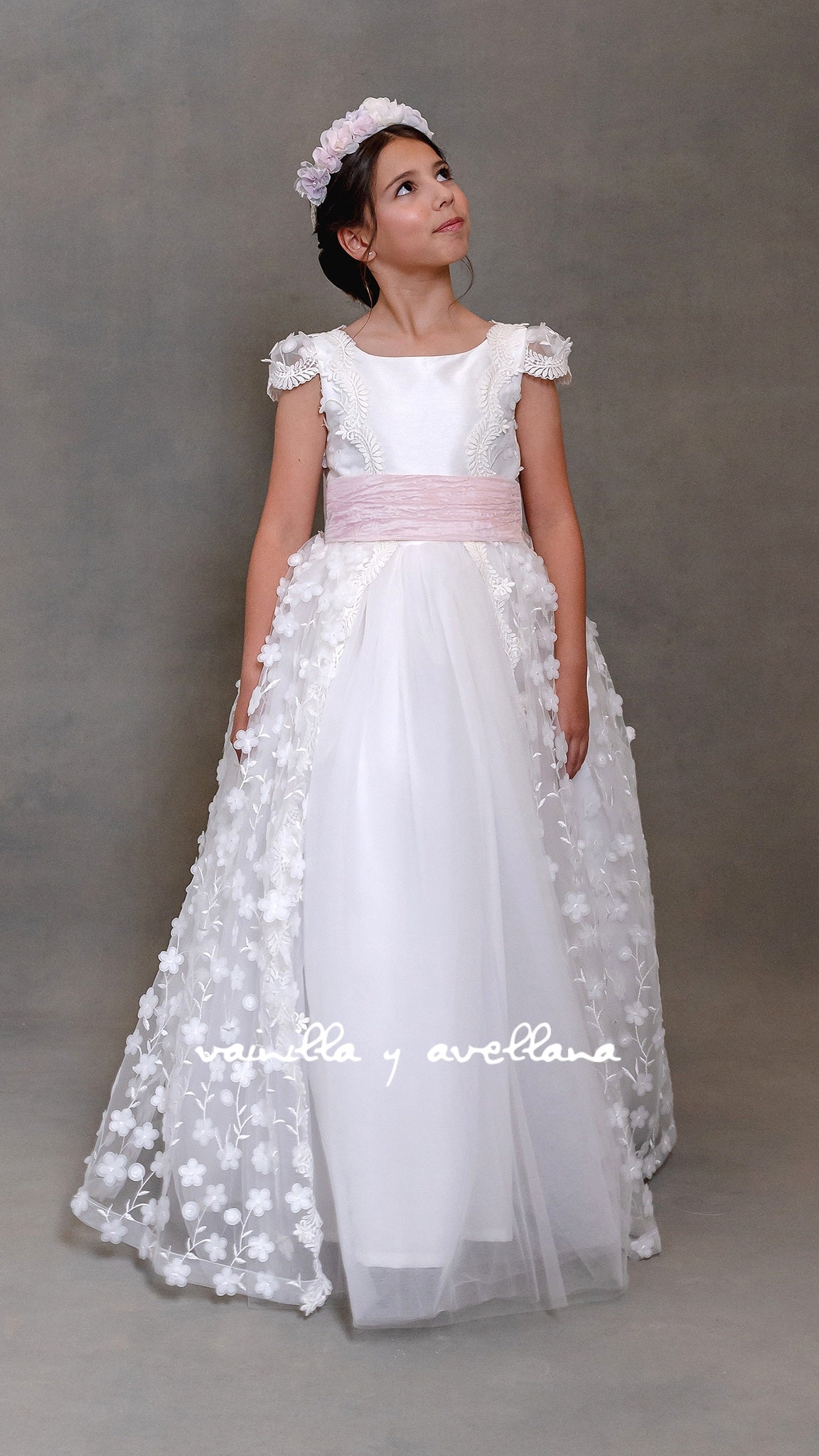 Vestido Comunion Fronda