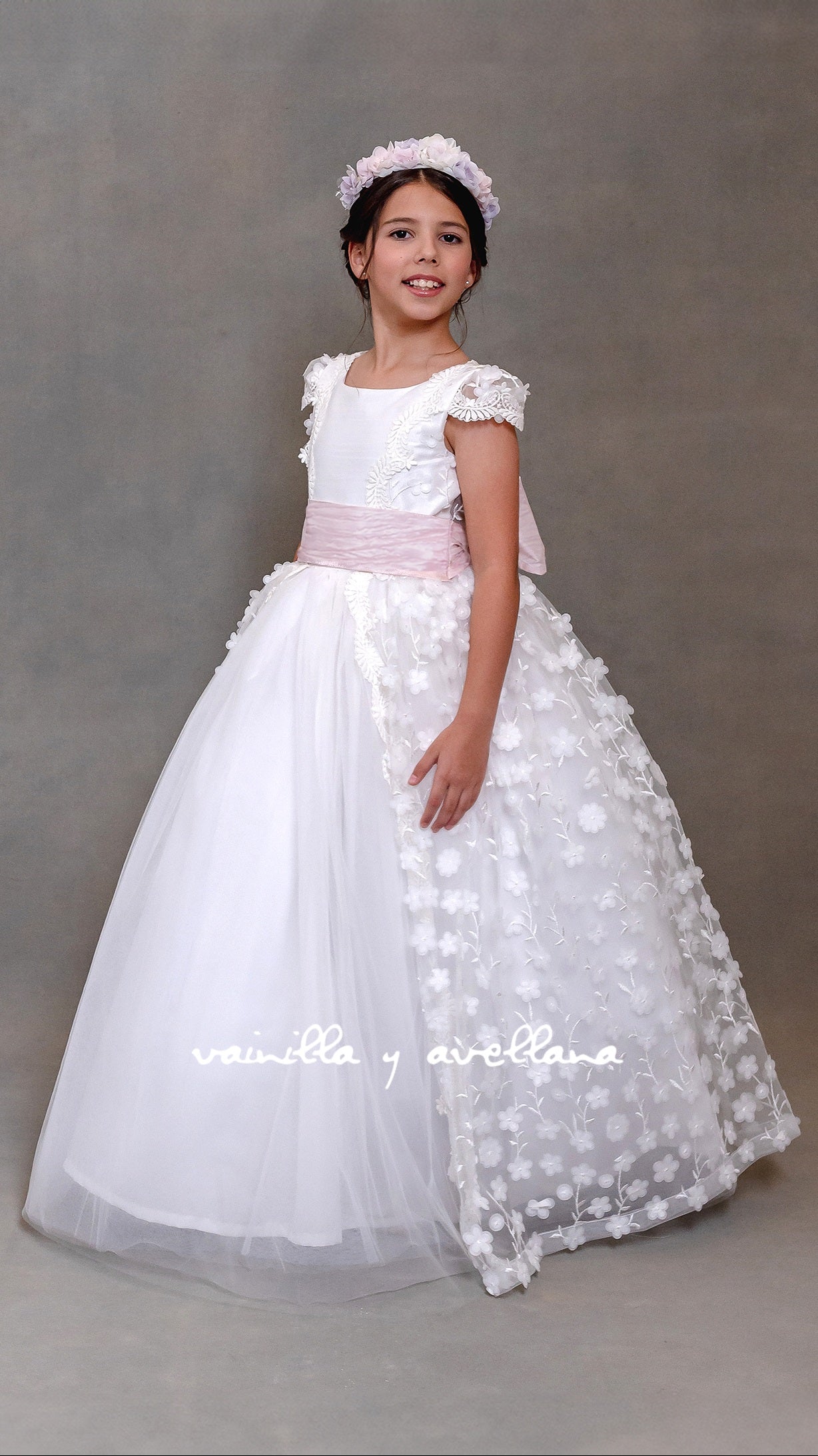 Vestido Comunion Fronda