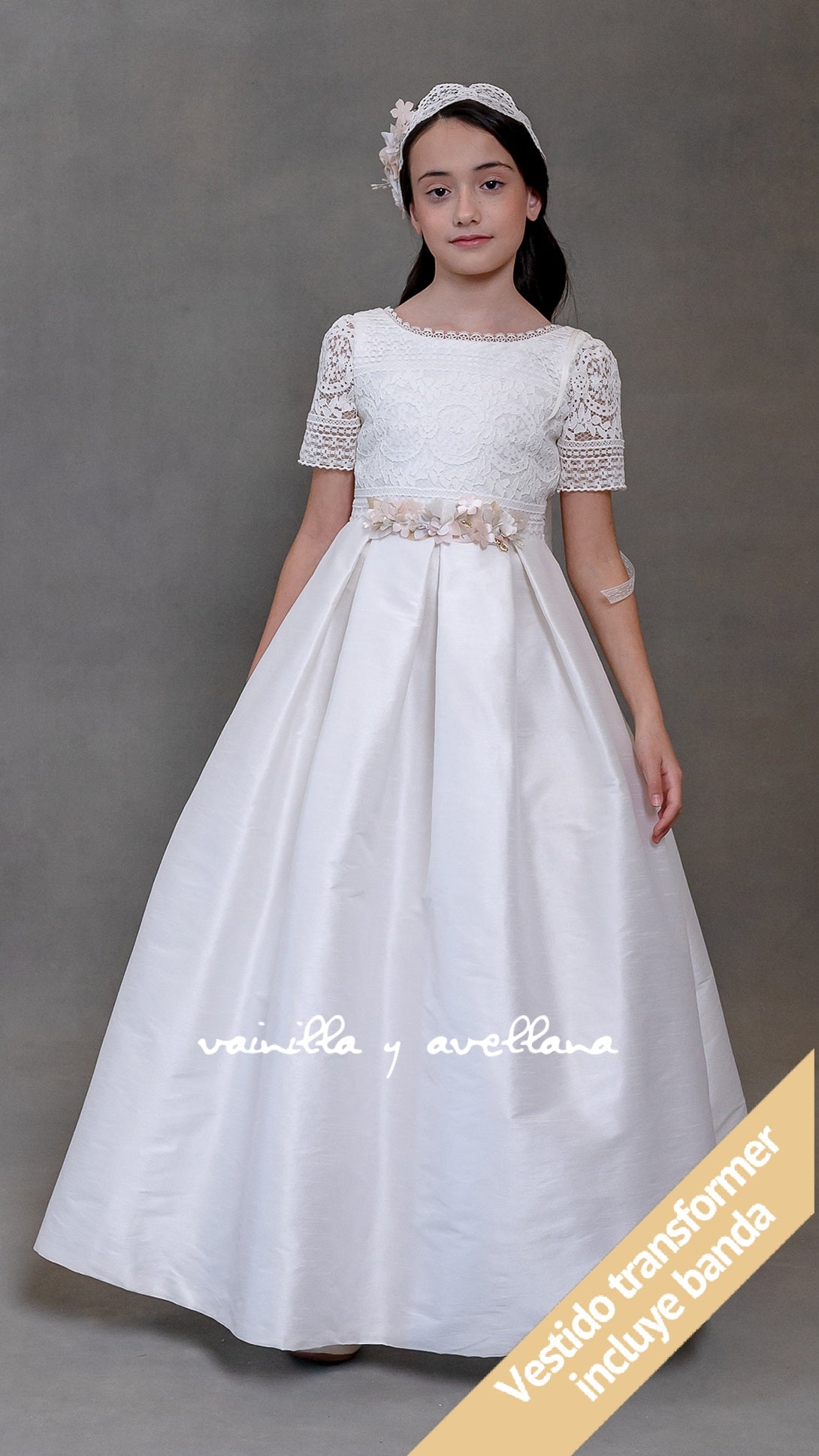 Vestido Comunion Amarantha