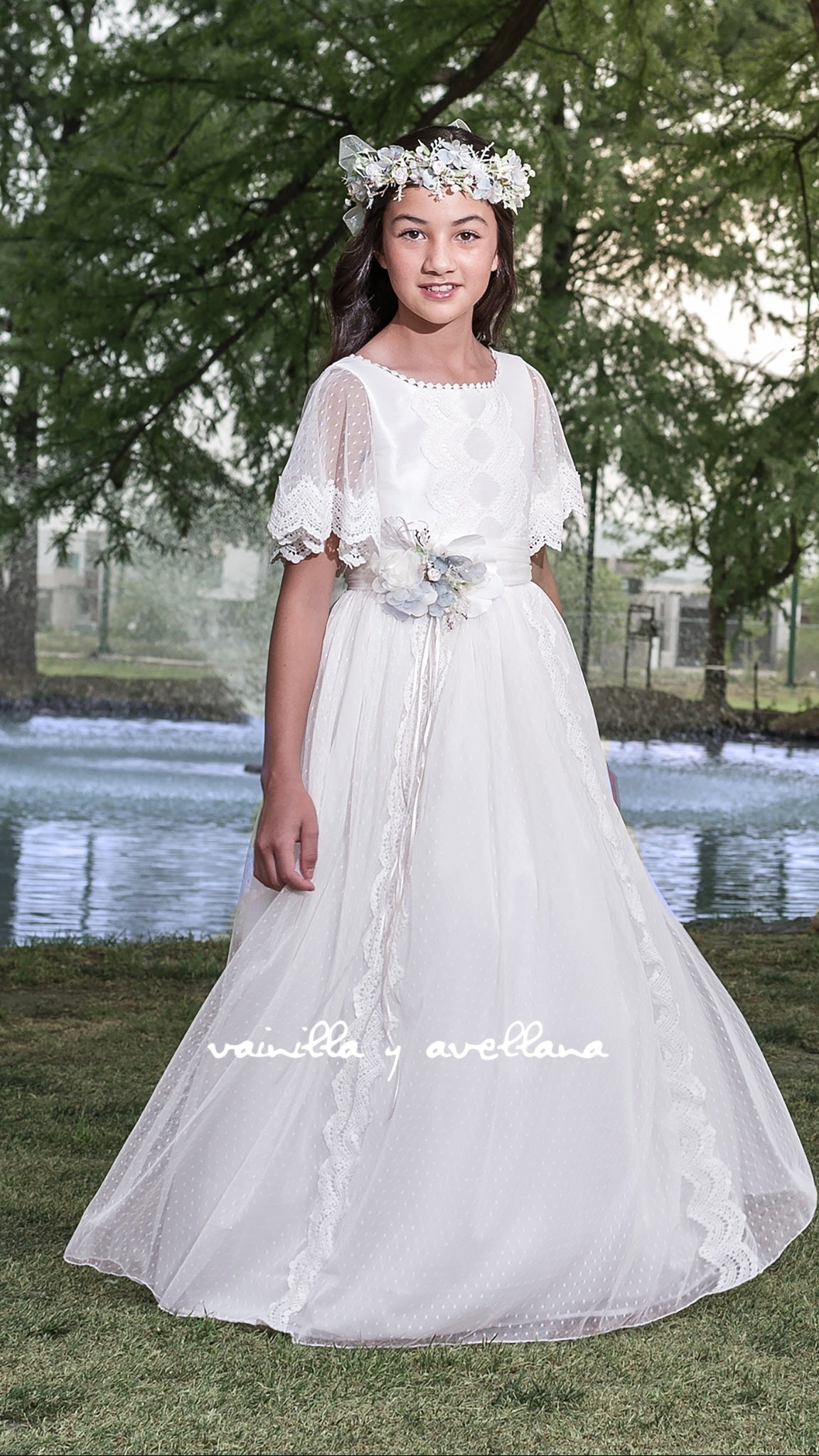 Blanco Para Primera Comunión Catálogo De Vestidos De Primera