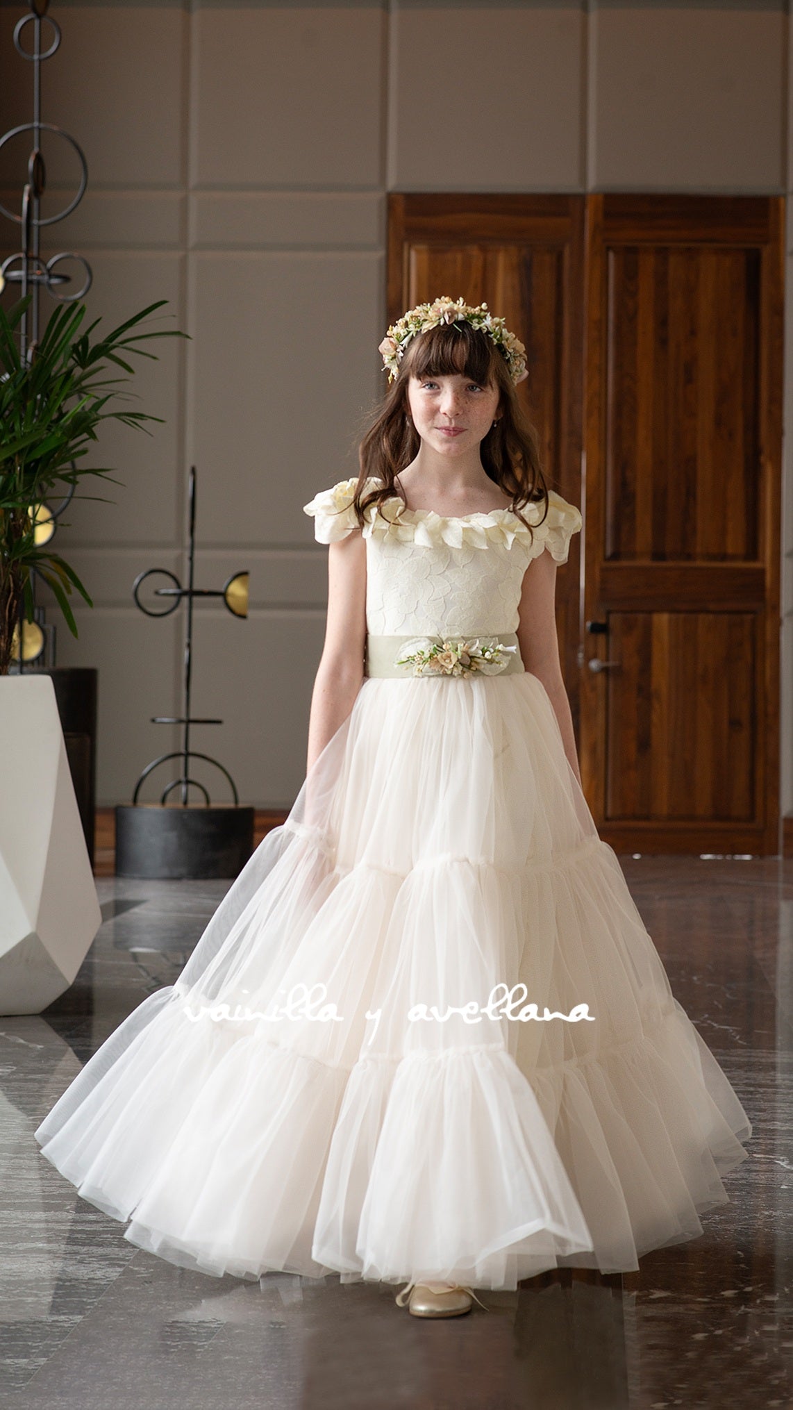 Campanilla First Communion Dress 2 in 1