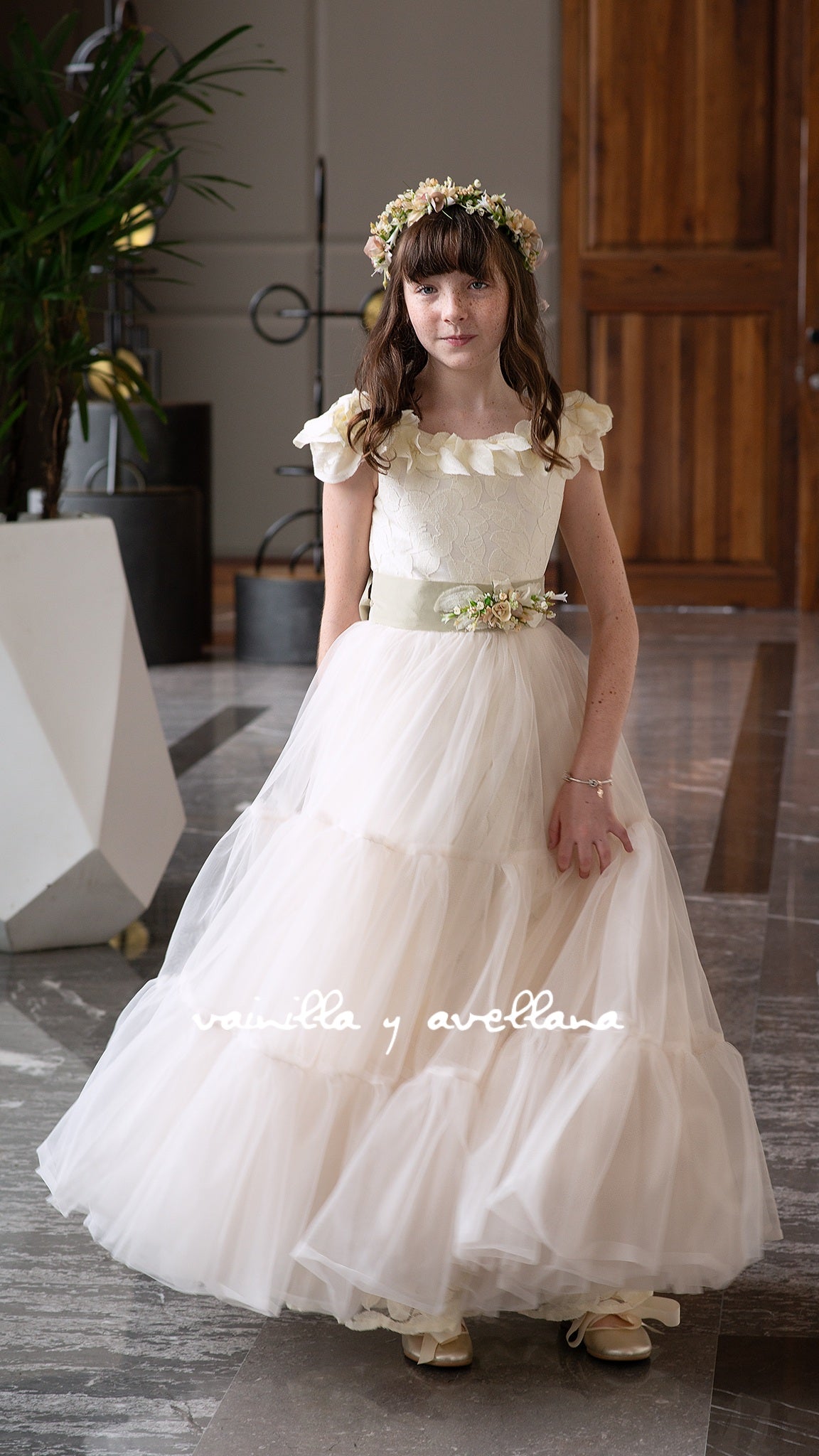 Campanilla First Communion Dress 2 in 1