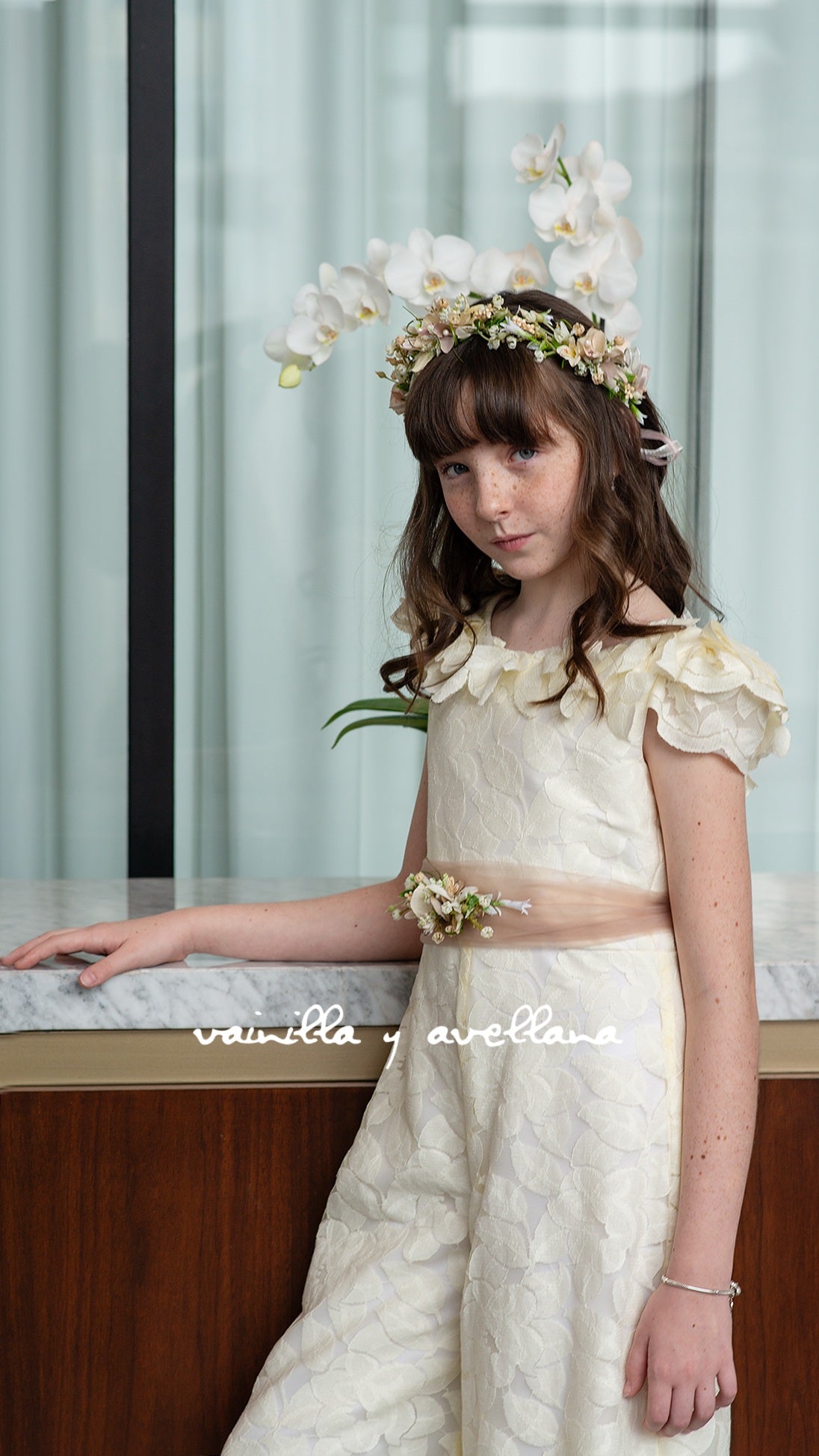 Campanilla First Communion Dress 2 in 1