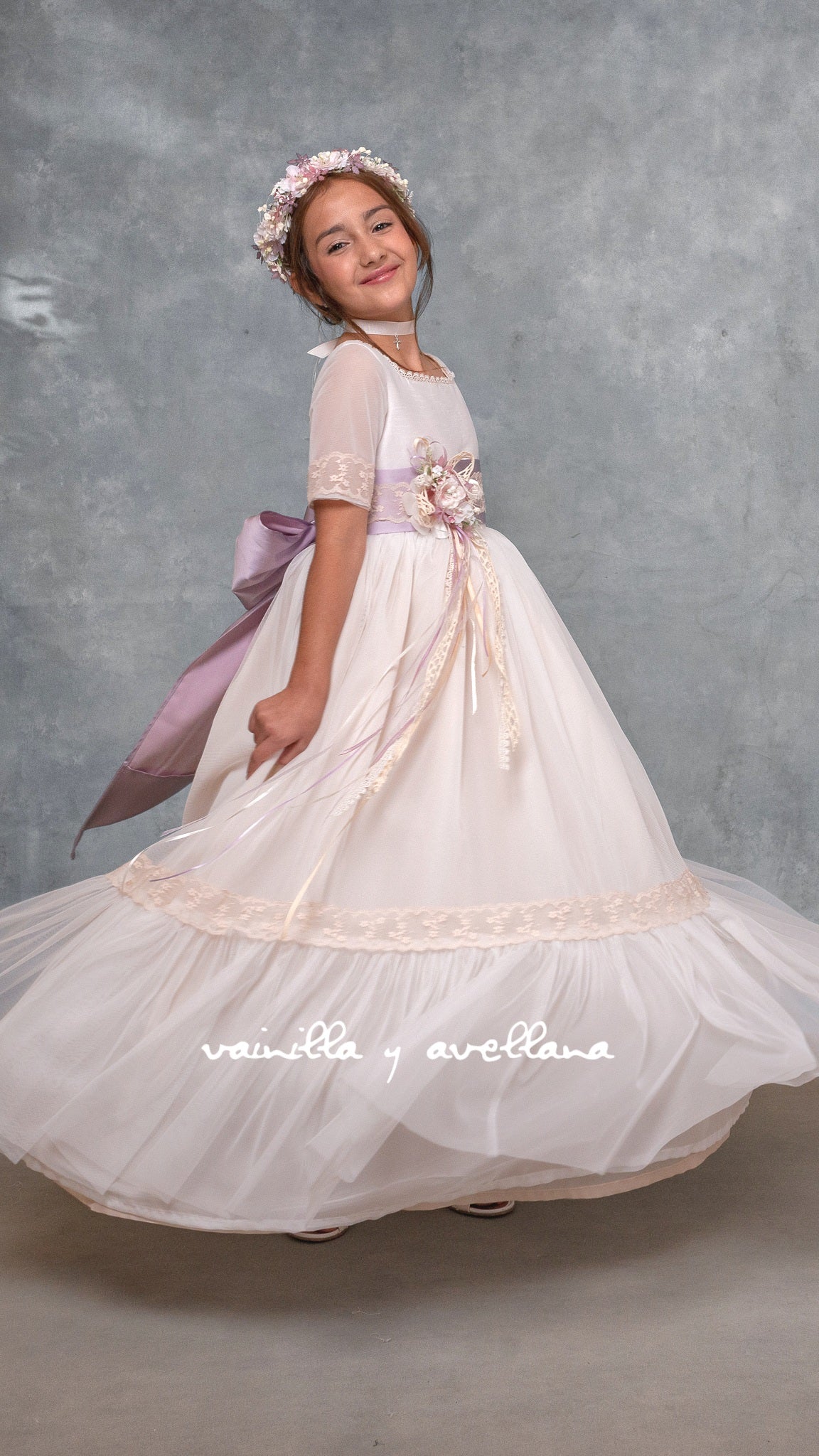 Vestido Comunion Cala-2